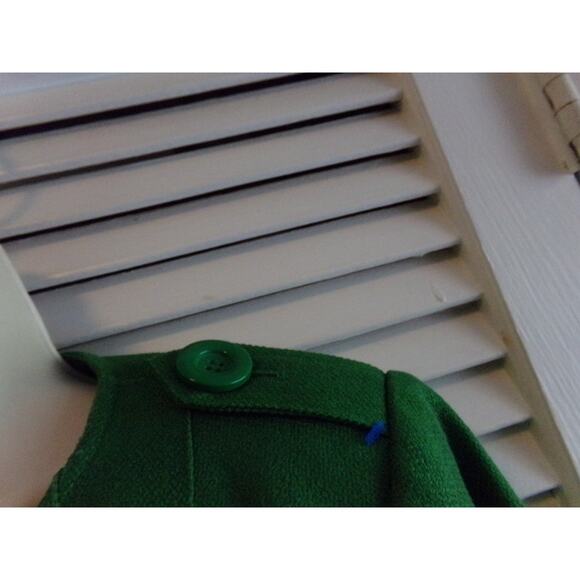 Nygard Collection petites green linen blend cropped jacket 10 P EUC - Picture 3 of 5